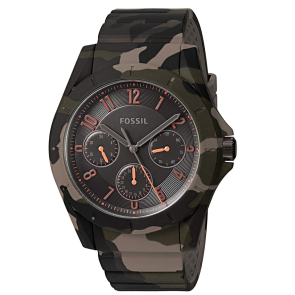 Bracelet de montre (Combinaison bracelet + cas) Fossil FS5253 Silicone Multicolore